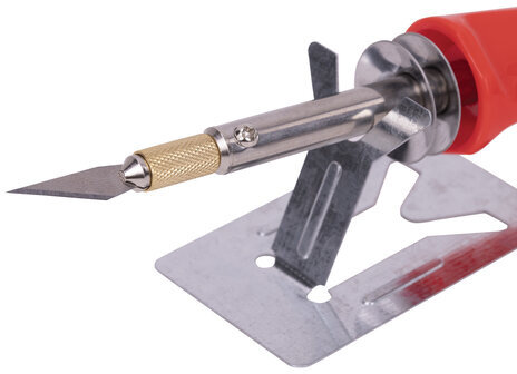 Набор для выжигания и пайки, 20 насадок + нож, в пластиковом кейсе, BRAUBERG, 664701