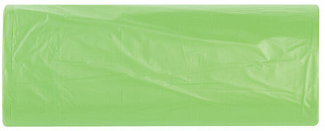 Мешки для мусора биоразлагаемые 30 л зеленые в рулоне 20 шт. прочные, ПНД 10 мкм, 50х60 см, LAIMA, 601400