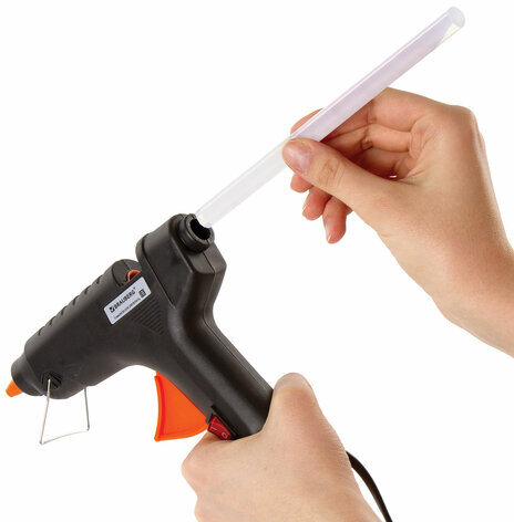 Клеевые стержни, диаметр 11 мм, длина 200 мм, прозрачные, 1 кг (48 штук) BRAUBERG, 671056