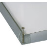 Доска-витрина магнитно-маркерная, 1 лист А4, алюминиевая рамка, OFFICE, "2х3" (Польша), GS41A4