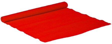 Бумага гофрированная/креповая, 32 г/м2, 50х250 см, красная, в рулоне, BRAUBERG, 126531