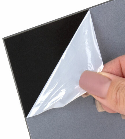 Ценник для мелового маркера А7 (7,4х10,5 см), КОМПЛЕКТ 10 шт., 3 мм, ПВХ, ЧЕРНЫЙ, BRAUBERG, 291289