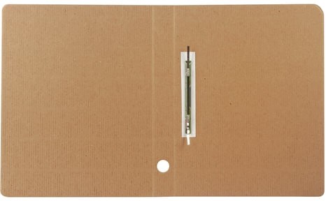 Скоросшиватель из микрогофрокартона STAFF, 30 мм, до 300 листов, белый, 128991