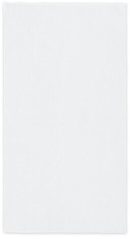 Салфетка из микрофибры супер плотная 40х80 см "WHITE ULTRA DENSE OVERLOCK", белая, LAIMA HOME, 608227