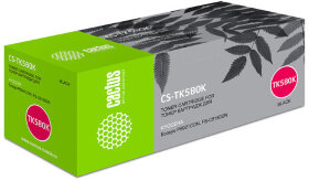 Тонер-картридж CACTUS (CS-TK580K) для KYOCERA FS-C5150DN/P6021CDN, черный, ресурс 3500 стр.