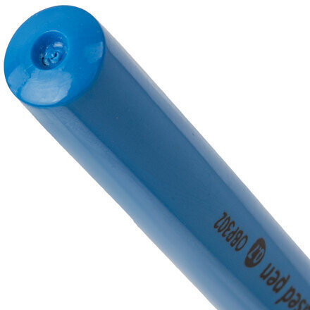 Ручка шариковая масляная с грипом BRAUBERG "Roll", СИНЯЯ, корпус синий, узел 0,7 мм, линия письма 0,35 мм, 143005