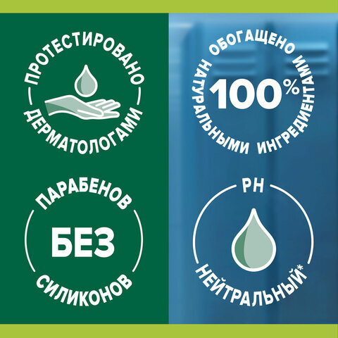 Гель для душа 3 в 1 для лица, волос и тела 750 мл, PALMOLIVE MEN "Спорт", освежающий, 8693495037990