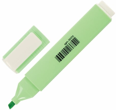 Текстовыделитель ЮНЛАНДИЯ "COLORSTAR PASTEL", МЯТА, линия 1-4 мм, 151711