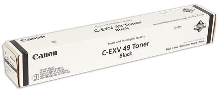 Тонер CANON (C-EXV49BK) для Canon IR C3320/C3320i/C3325i/C3330i/C3500, черный, ресурс 36000 страниц, оригинальный, 8524B002