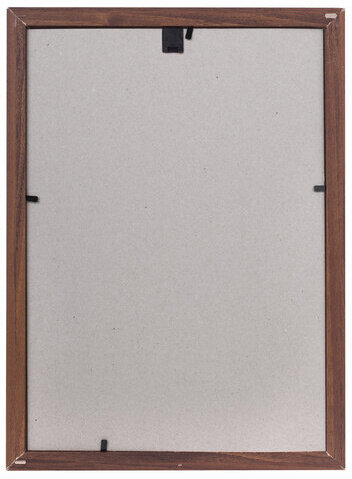 Рамка НЕБЬЮЩАЯСЯ 21х30 см, МДФ под дерево, багет 17 мм, мокко, акриловый экран, STAFF "Carven", 391212