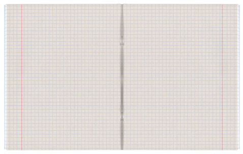 Тетрадь А5, 48 л., STAFF, клетка, офсет №2 ЭКОНОМ, обложка картон, ОДНОТОННАЯ, 402322