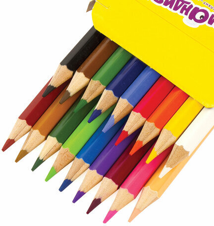 Карандаши цветные ЮНЛАНДИЯ "Домики" (KOH-I-NOOR EXCLUSIVE), 18 цветов, Чехия, 181554, 3553018045KS