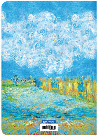 Тетрадь 60 л. в клетку обложка SoftTouch, бежевая бумага 70 г/м2, сшивка, В5 (179х250 мм), INSIGHT, BRAUBERG, 403814