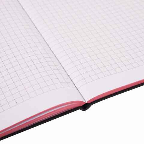 Тетрадь А5 (168х208 мм), 80 л., сшивка, клетка, под кожу, BRAUBERG VISTA, "Paris", 403915