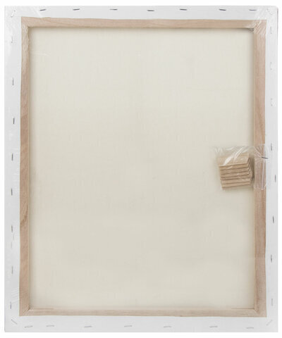 Холст на подрамнике акварельный BRAUBERG ART CLASSIC, 40х50, 240г/м, 100% хлопок,мелкое зерно 191669