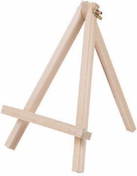 Мольберт настольный из бука 18х24 см, высота холста до 25см, BRAUBERG ART CLASSIC, 192252