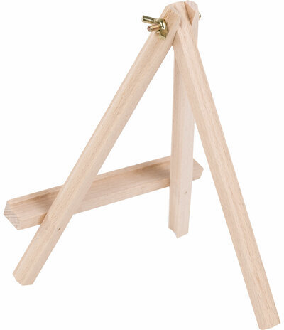 Мольберт настольный из бука 18х24 см, высота холста до 25см, BRAUBERG ART CLASSIC, 192252