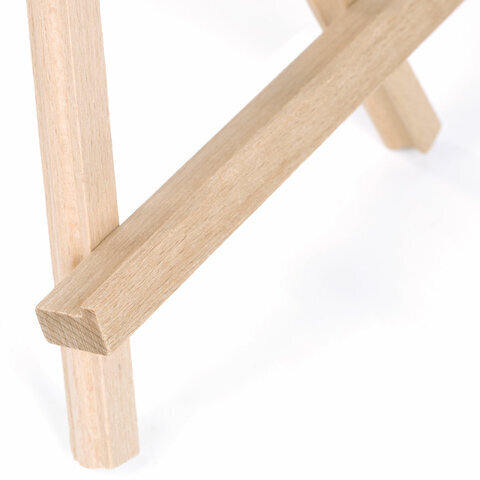 Мольберт настольный из бука 18х24 см, высота холста до 25см, BRAUBERG ART CLASSIC, 192252