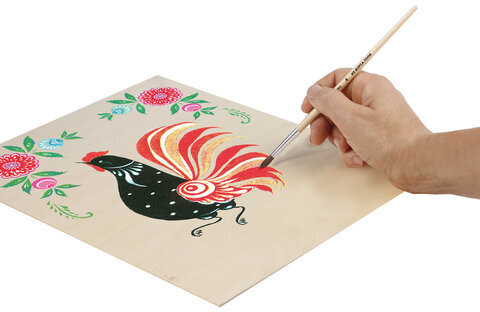 Кисти BRAUBERG, набор 3 шт. (пони, круглые № 2, 4, 7), блистер, 200220