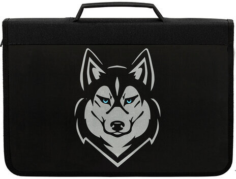 Папка для труда на молнии BRAUBERG А4 с ручкой, 1 отделение, органайзер, "Husky", 271450