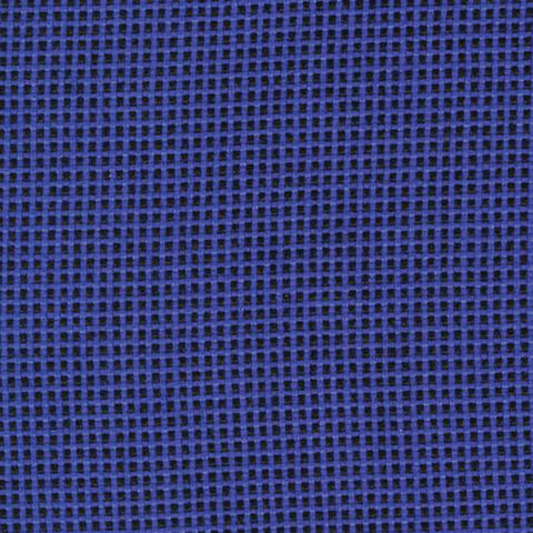 Стул для персонала и посетителей "ИЗО", черный каркас, ткань черно-синяя, В-12/С-14