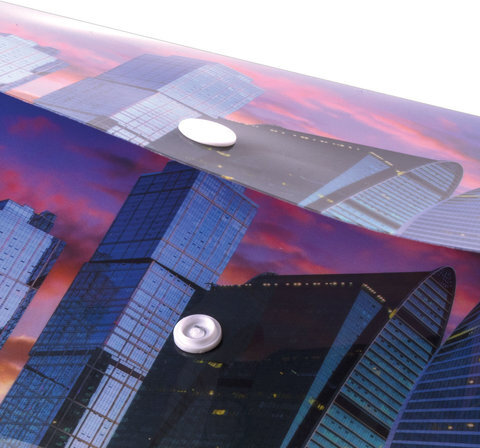 Папка-конверт с кнопкой ГВАРДИЯ, А4, 160 мкм, до 100 листов, цветная печать, 228056