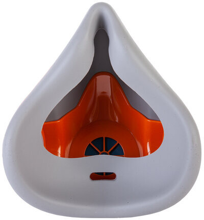 Полумаска фильтрующая Jeta Safety 6500, мягкий силиконовый материал, без фильтров, размер М, 6500-M