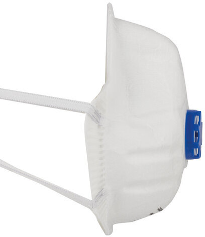 Респиратор (полумаска фильтрующая) ИСТОК, клапан выдоха, FFP1, формованный, 892507