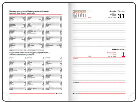 Ежедневник датированный 2023 А5 138x213 мм BRAUBERG "Control", под кожу, синий, 114090