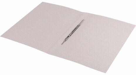 Скоросшиватель картонный мелованный BRAUBERG, гарантированная плотность 320 г/м2, белый, до 200 листов, 121512