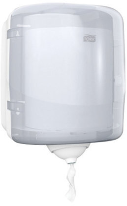 Диспенсер для полотенец TORK (Система М4) Reflex, с центральной вытяжкой, белый, 473190