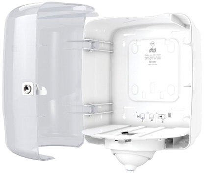 Диспенсер для полотенец TORK (Система М4) Reflex, с центральной вытяжкой, белый, 473190