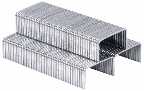 Скобы для степлера №10, 1000 штук, ОФИСМАГ, до 20 листов, 222085