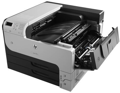 Принтер лазерный HP LaserJet Enterprise M712dn, А3, 41 стр./мин, 100 000 стр./мес., ДУПЛЕКС, сетевая карта, CF236A