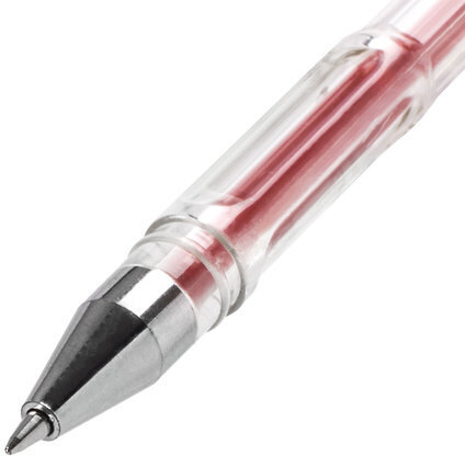 Ручки гелевые ПИФАГОР, НАБОР 10 ЦВЕТОВ, корпус прозрачный, узел 0,5 мм, линия письма 0,35 мм, 142794