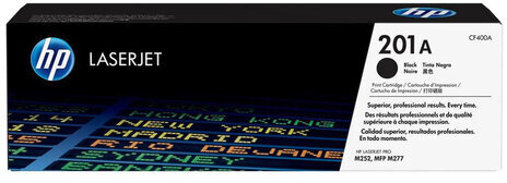 Картридж лазерный HP (CF400A) LaserJet Pro M277n/dw/M252n/dw, №201A, черный, оригинальный, ресурс 1500 страниц