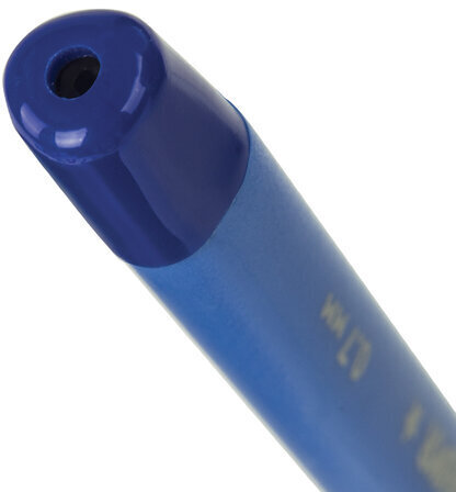 Ручка шариковая масляная с грипом ЮНЛАНДИЯ "АНТИБАКТЕРИАЛЬНАЯ", СИНЯЯ, трехгранная, узел 0,7 мм, 143350, OBP385