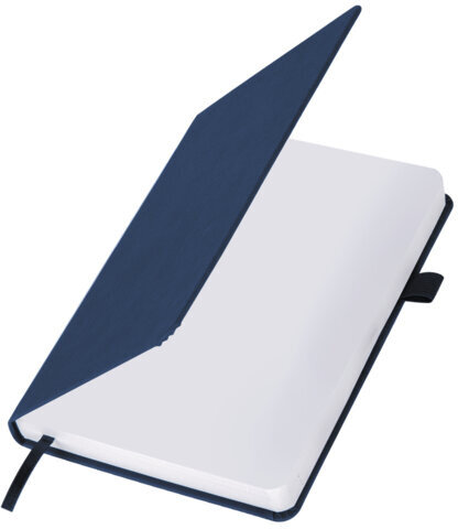 Ежедневник датированный 2025, А5, 138x213 мм, BRAUBERG "Control", под кожу, держатель для ручки, синий, 115845