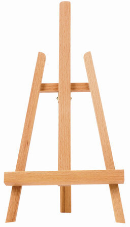 Мольберт настольный BRAUBERG ART CLASSIC, бук, 16х42х19см, высота холста 30см, 190658