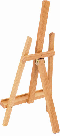 Мольберт настольный BRAUBERG ART CLASSIC, бук, 16х42х19см, высота холста 30см, 190658