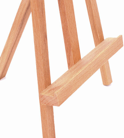 Мольберт настольный BRAUBERG ART CLASSIC, бук, 16х42х19см, высота холста 30см, 190658