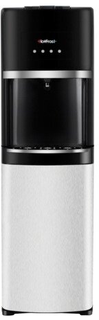 Кулер для воды HOT FROST 35AN, напольный, нагрев/охлаждение, 1 кран (3 кнопки), серебристый/черный, 120103501