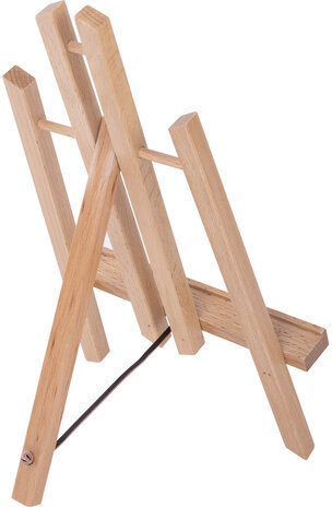 Мольберт настольный из бука 19х16х28 см, высота холста до 30 см, лакированный, BRAUBERG ART CLASSIC, 192253