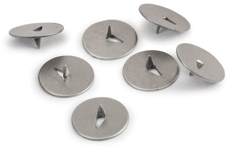 Кнопки канцелярские STAFF "EVERYDAY", 12 мм х 100 шт., РОССИЯ, в картонной коробке, 220009