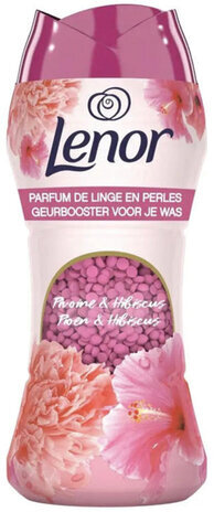 Кондиционер для белья в гранулах 210 г, LENOR "Pivoine & Hibiscus", пион и гибискус
