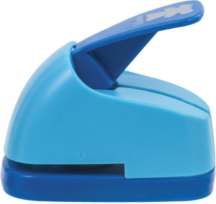 Дырокол фигурный "Мишка", диаметр вырезной фигуры 16 мм, ОСТРОВ СОКРОВИЩ, 227159