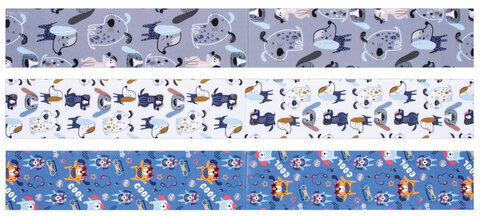 Закладки для книг с магнитом "ВЕРНЫЕ ДРУЗЬЯ", набор 6 шт., блестки, 25x196 мм, ЮНЛАНДИЯ, 111641