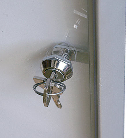 Доска-витрина магнитно-маркерная, 3 листа А4, алюминиевая рамка, OFFICE, "2х3" (Польша), GS43A4