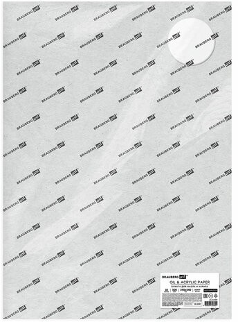 Бумага для акриловых и масляных красок, 300 г/м2, 390x540 мм, 10 листов, BRAUBERG ART PREMIERE, 113269
