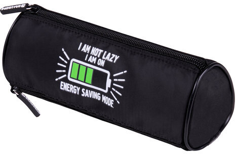 Пенал BRAUBERG, 3 отделения, нейлон, 21х7х7 см, "Battery", 270843